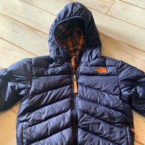 North Face reversible puffer jacket